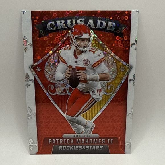 2021 Panini Rookies & Stars - Crusade Red Prizm #CR-1 Patrick Mahomes II - Picture 1 of 2